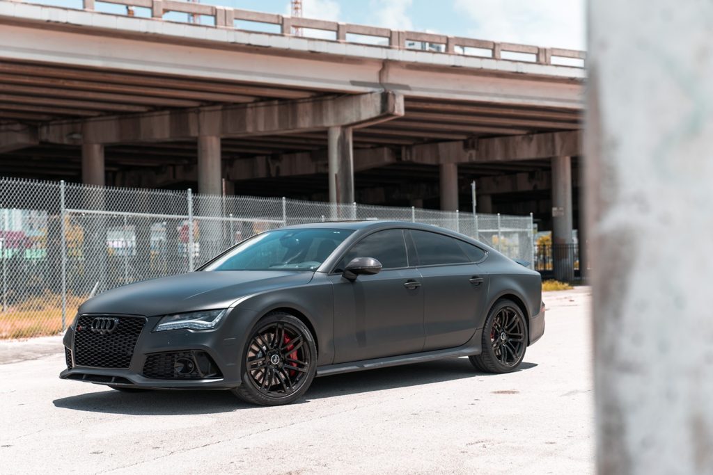 Audi rs7 black